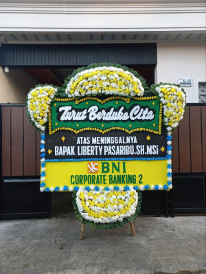 Papan Bunga Duka di Purworejo