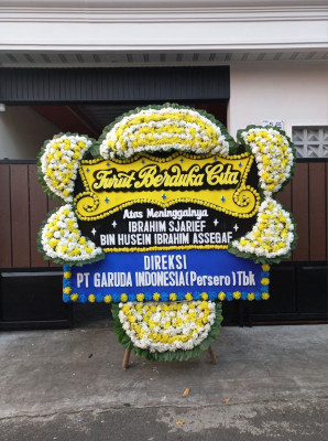Papan Bunga Duka di Purworejo