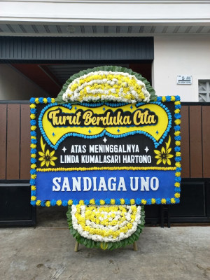 Papan Bunga Duka di Purworejo