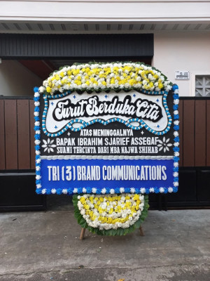Papan Bunga Duka di Purworejo